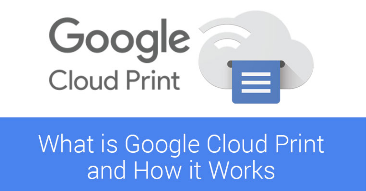 google cloud print not working